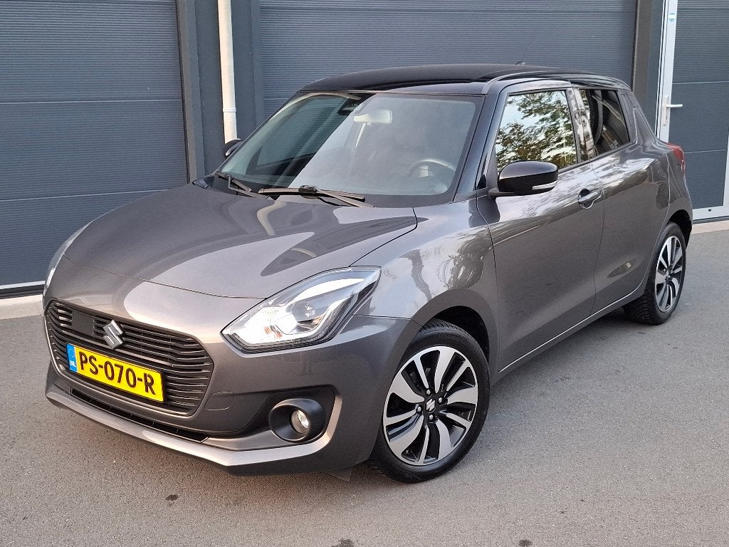 Suzuki Swift 1.2 Stijl Automaat 2017 Grijs NAP - Vol opties, Stof, 4 cilinders, 400 kg, Swift