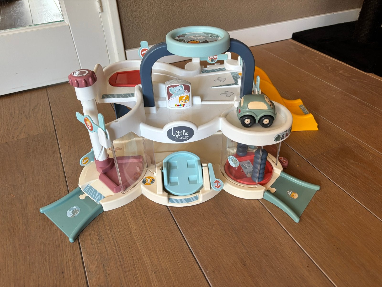 Little Smoby garage, Ophalen, Zo goed als nieuw, Overige typen, Met wieltjes