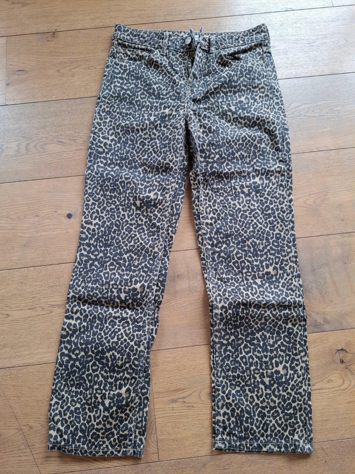 Mango broek maat 32, Ophalen, Mango, Meerkleurig, Zo goed als nieuw