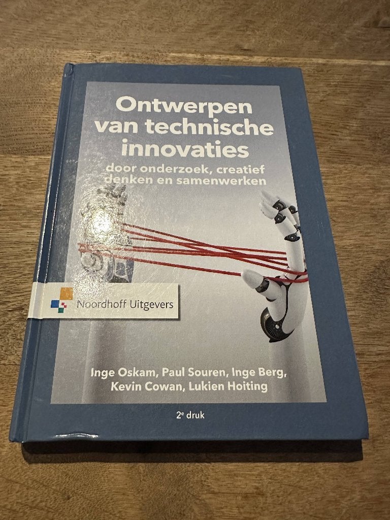 Ontwerpen van technische innovaties, Ophalen, Zo goed als nieuw, Inge Oskam, Paul Souren, Inge Berg, Kevin Cowan & Lukien Hoiting