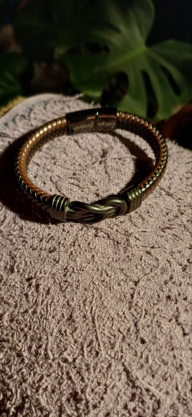 Leren armband, Ophalen of Verzenden, Nieuw, Bruin, Leer