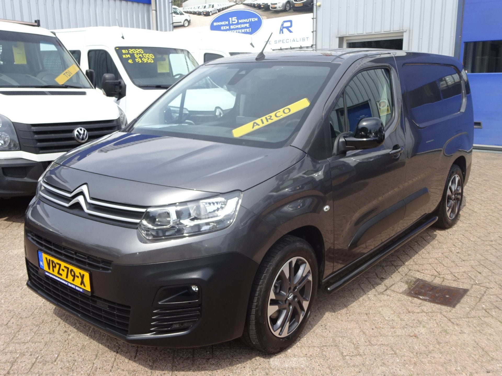 Citroen Ë-Berlingo Club XL 50 kWh 100% Elekrisch LENGTE 2 S, Dealer onderhouden, Gebruikt, Citroën, Te koop