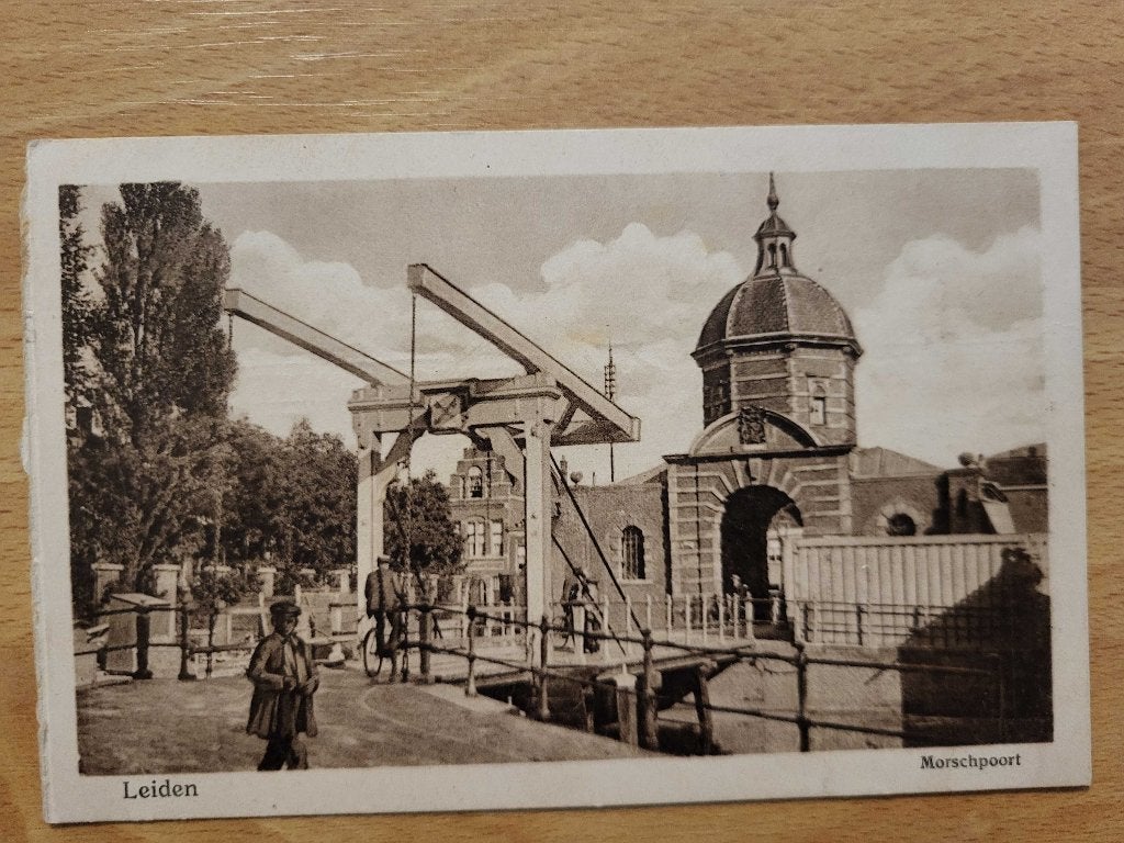 ansicht LEIDEN Morspoort, Ophalen of Verzenden, Voor 1920, Zuid-Holland