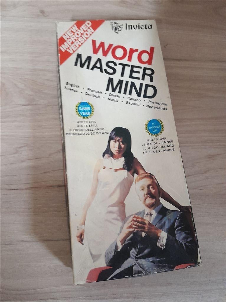 Word mastermind - s1453, Hobby en Vrije tijd, Gezelschapsspellen | Bordspellen, Verzenden, Zo goed als nieuw