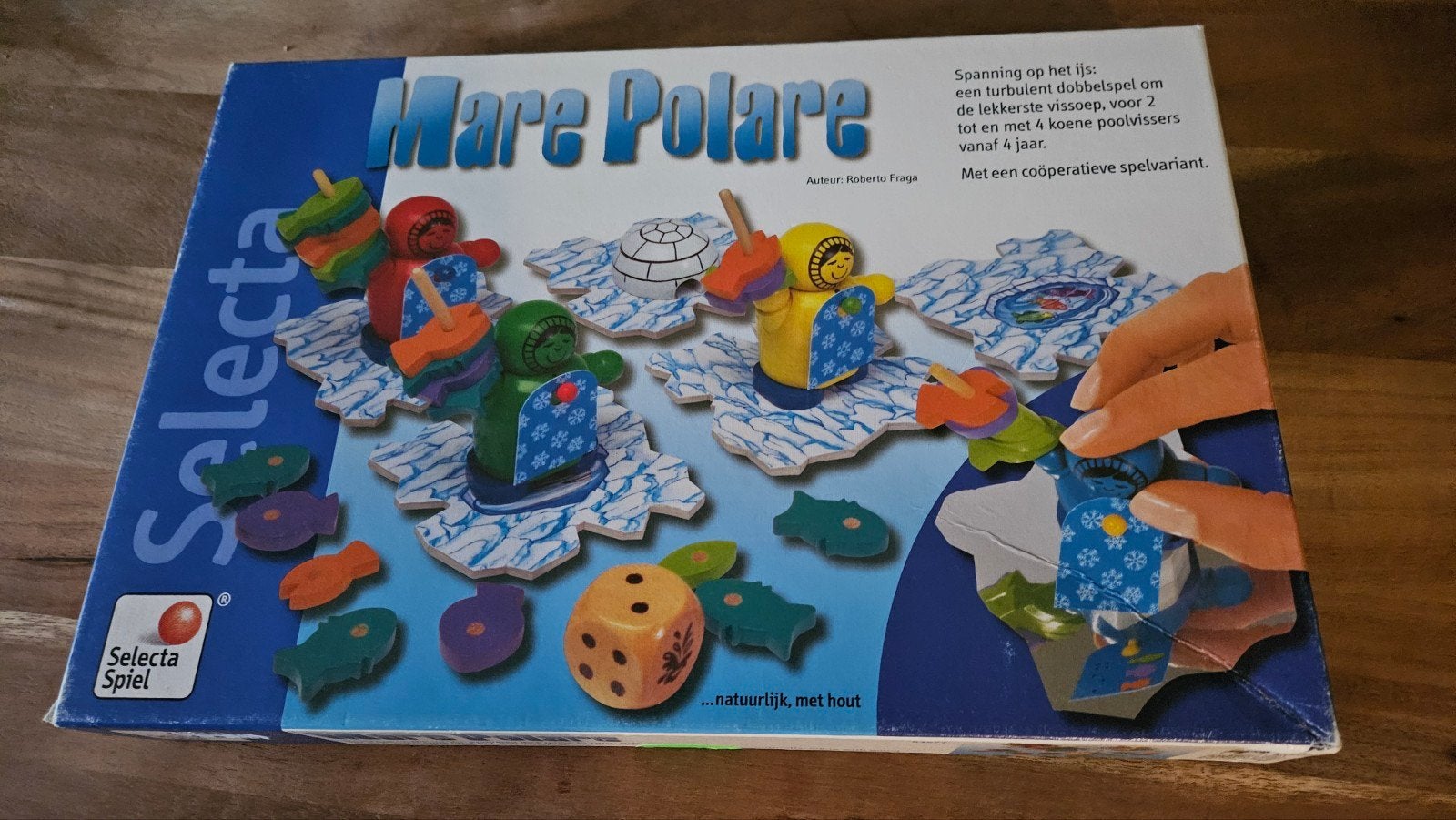 Selecta Mare Polare - Spannend visspel voor kinderen, Hobby en Vrije tijd, Een of twee spelers, Ophalen of Verzenden, Zo goed als nieuw