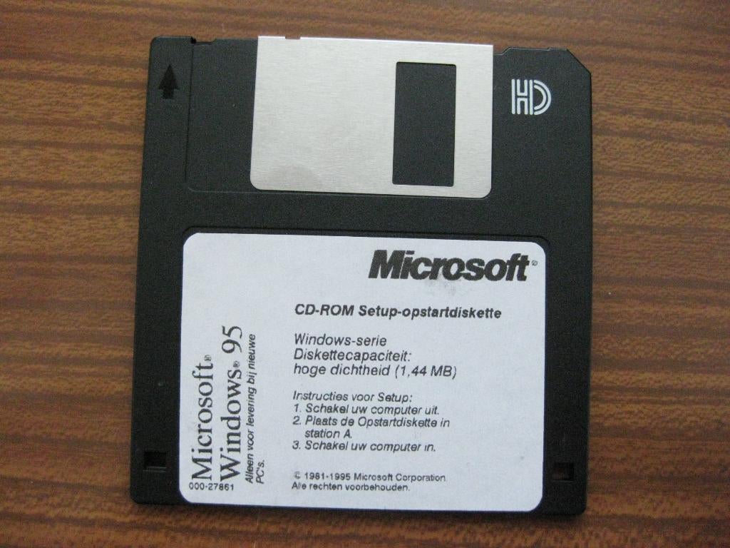 Bootdisk Windows 95, Computers en Software, Besturingssoftware, Ophalen of Verzenden, Windows
