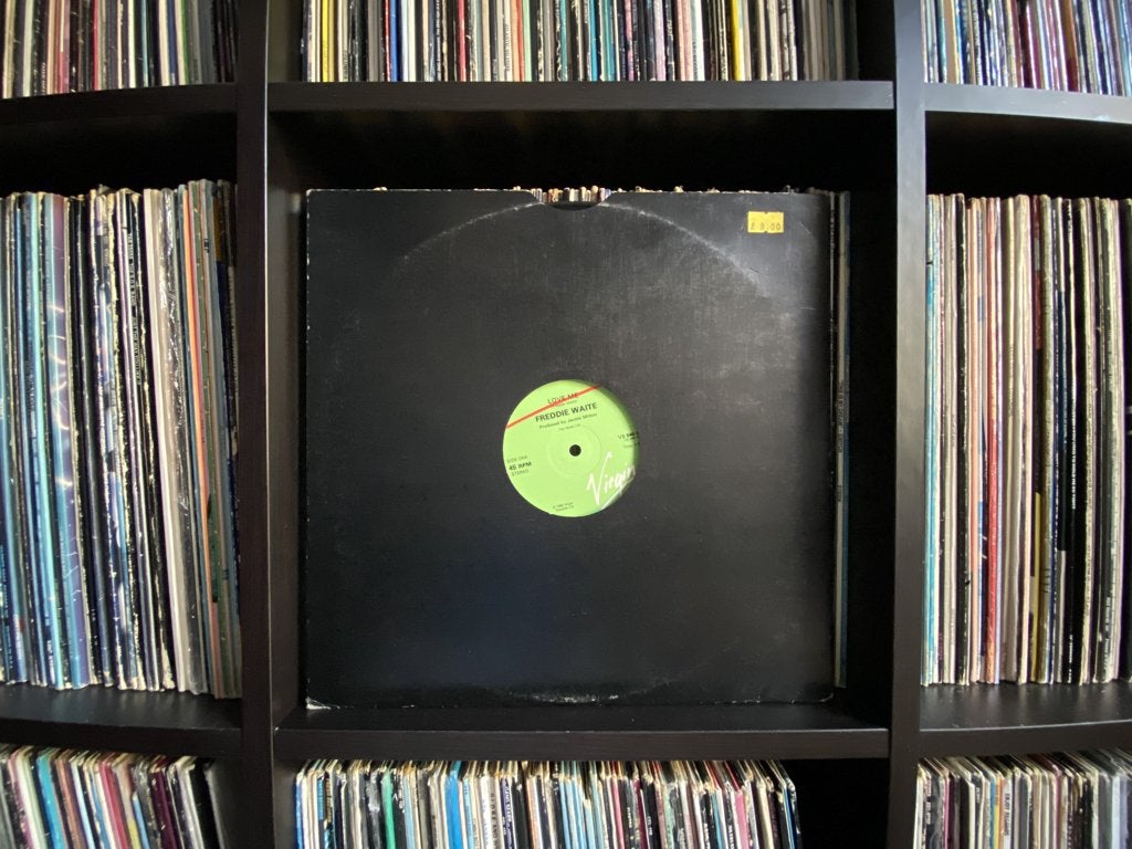 Freddie Waite-Love Me 12 inch vinyl in goede staat, Gebruikt, Overige genres, 1980 - 1989, Ophalen of Verzenden