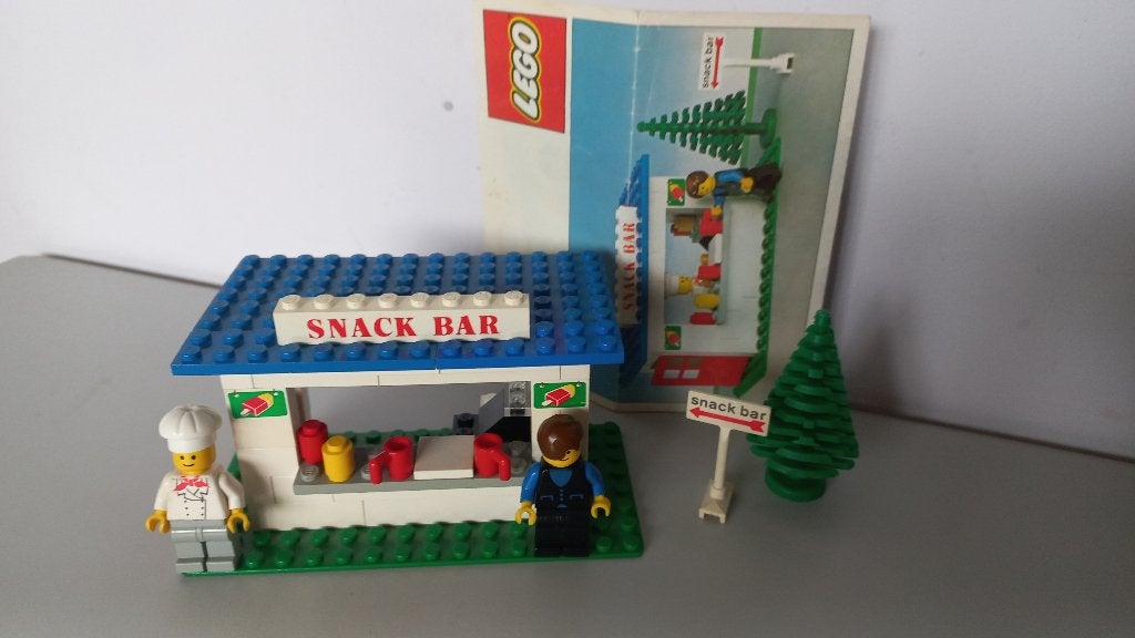 lego city 675 Snack Bar met bouwboek, Kinderen en Baby's, Speelgoed | Duplo en Lego, Lego, Ophalen of Verzenden, Complete set