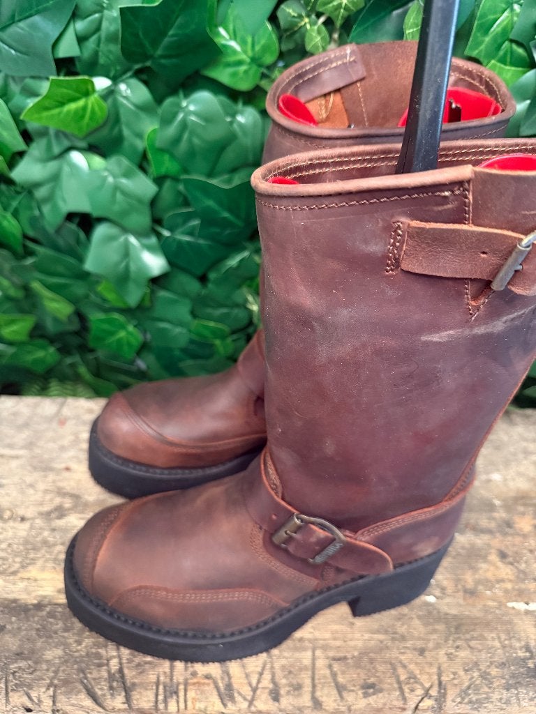 geweldig mooie vintage plateau boots van Sendra maat 39, Bruin, Nieuw, Ophalen of Verzenden, Sendra
