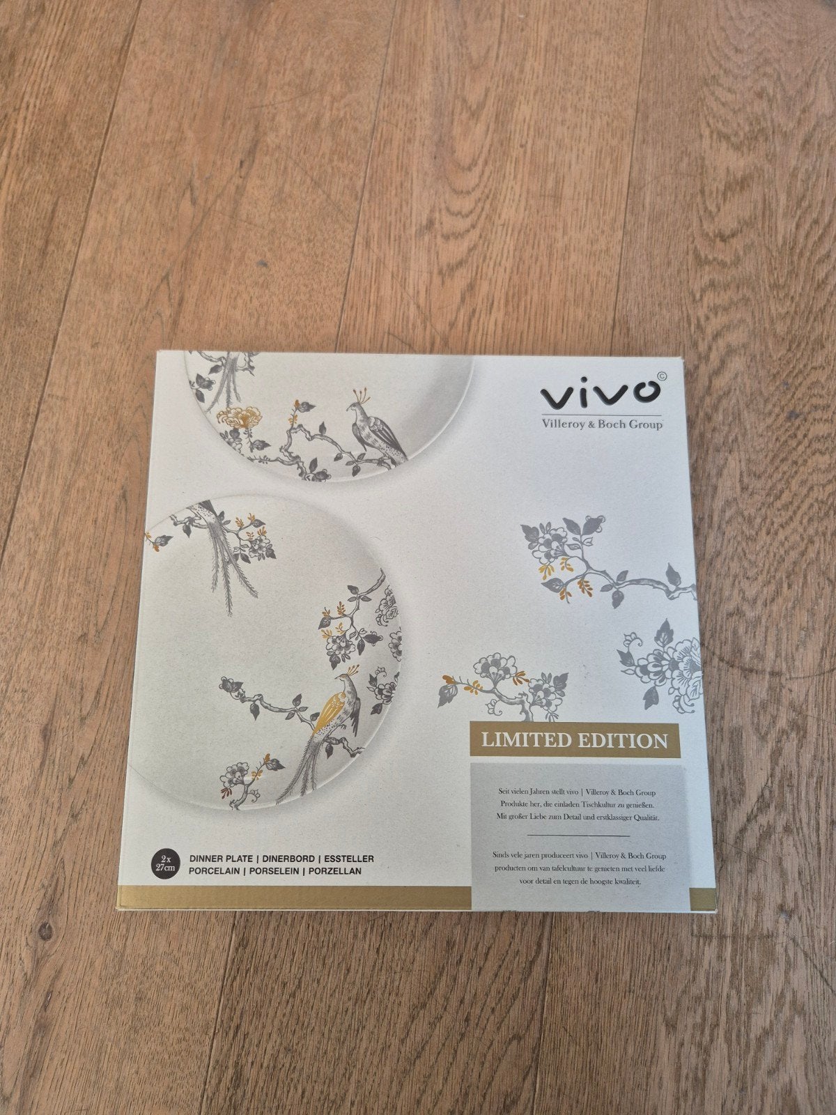 Vivo Villeroy & Boch Limited Edition Dinerborden (3x), Huis en Inrichting, Keuken | Servies, Ophalen, Nieuw, Bord(en), Overige stijlen
