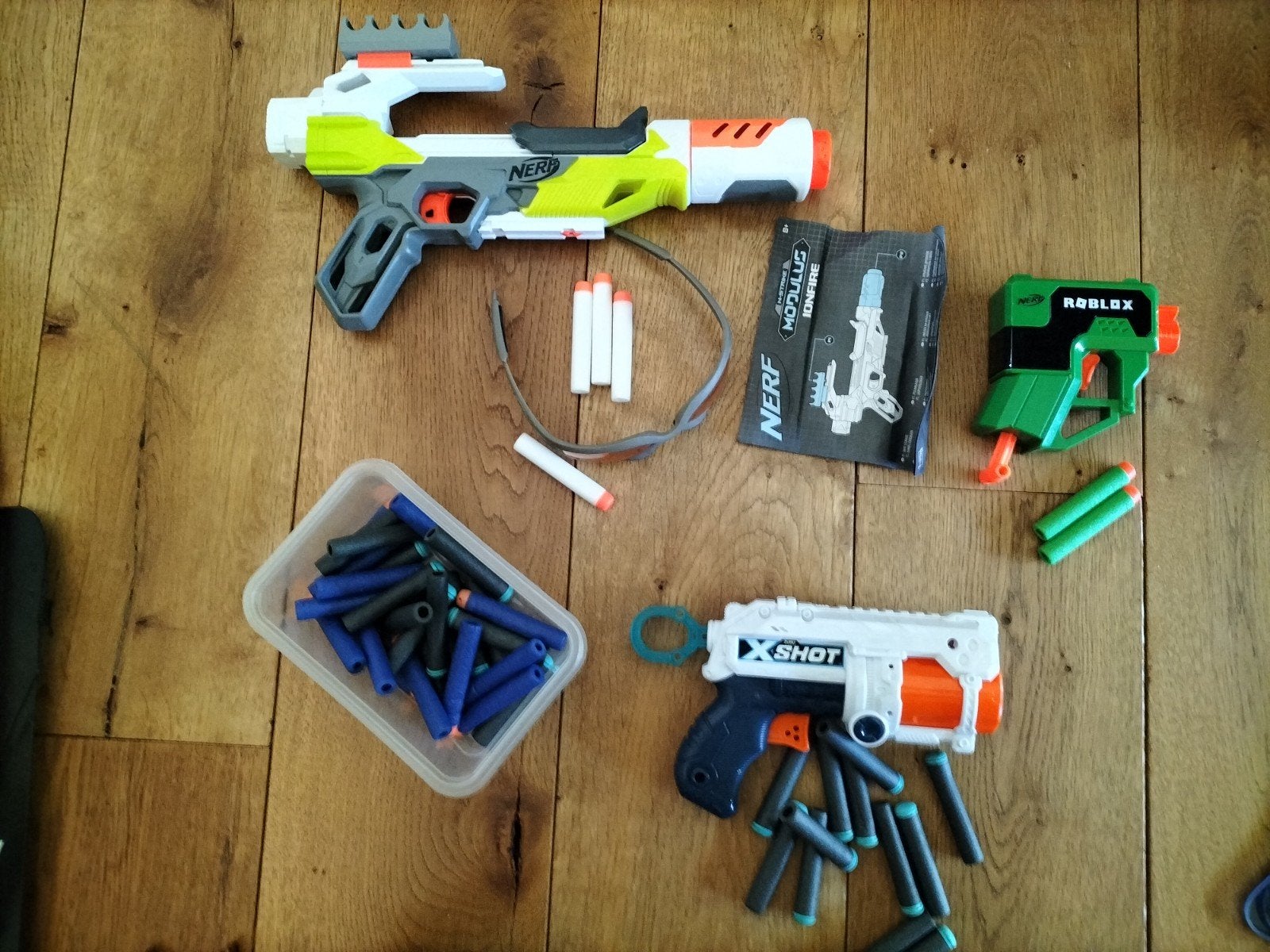 Zgan. Nerf modulus ionfire, xshot, nerf Roblox, berg bril, Ophalen of Verzenden, Zo goed als nieuw