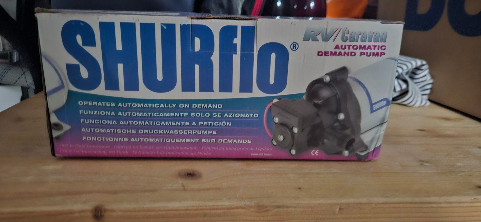 Shurflo waterpomp NIEUW, Caravans en Kamperen, Ophalen of Verzenden