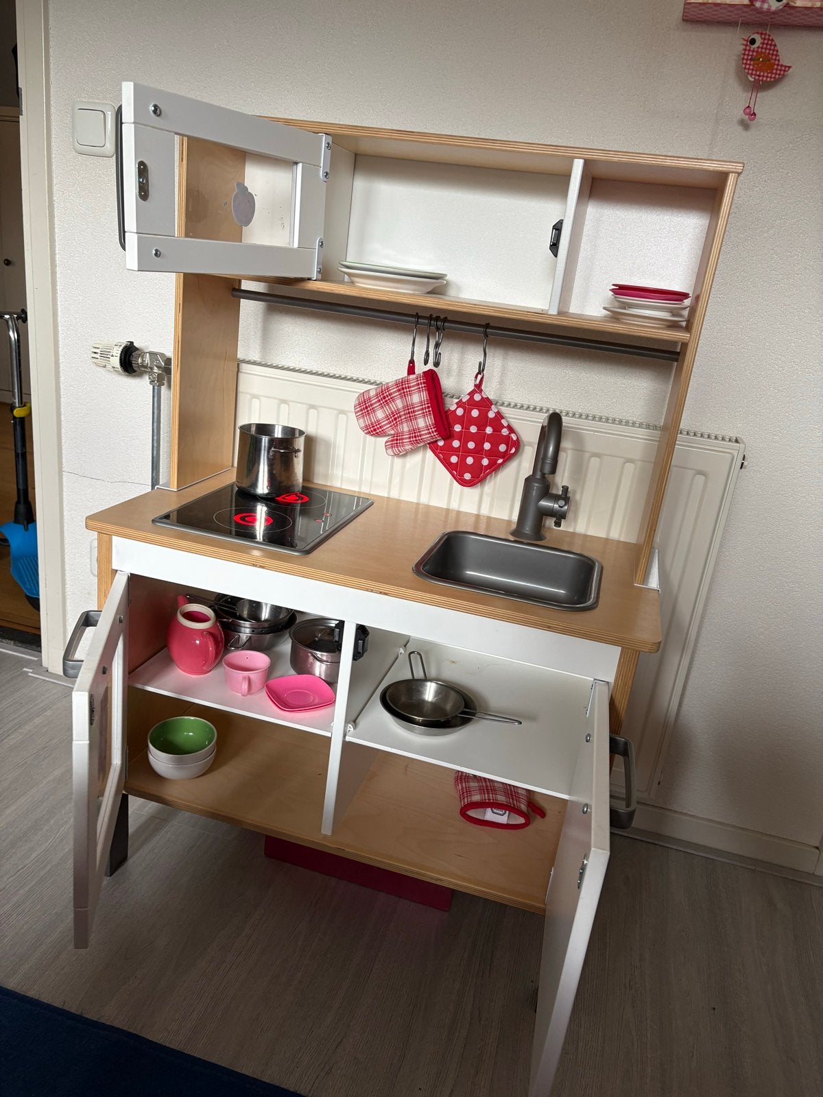 IKEA Duktig kinderkeuken met goed werkende kookplaat, Ophalen, Gebruikt, Met licht