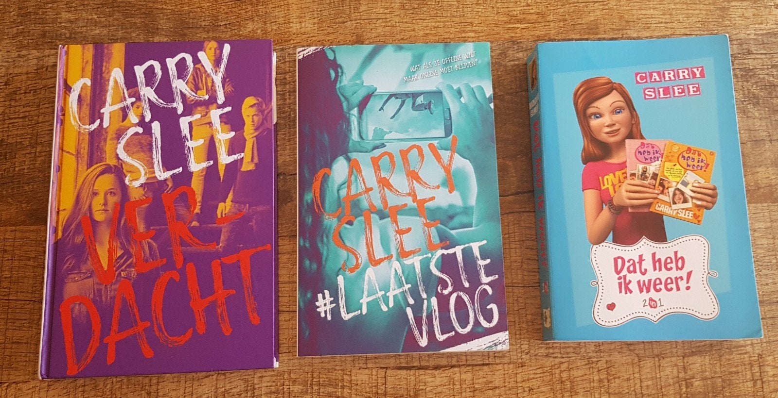 BOEKEN VAN CARRY SLEE, Ophalen of Verzenden, Zo goed als nieuw