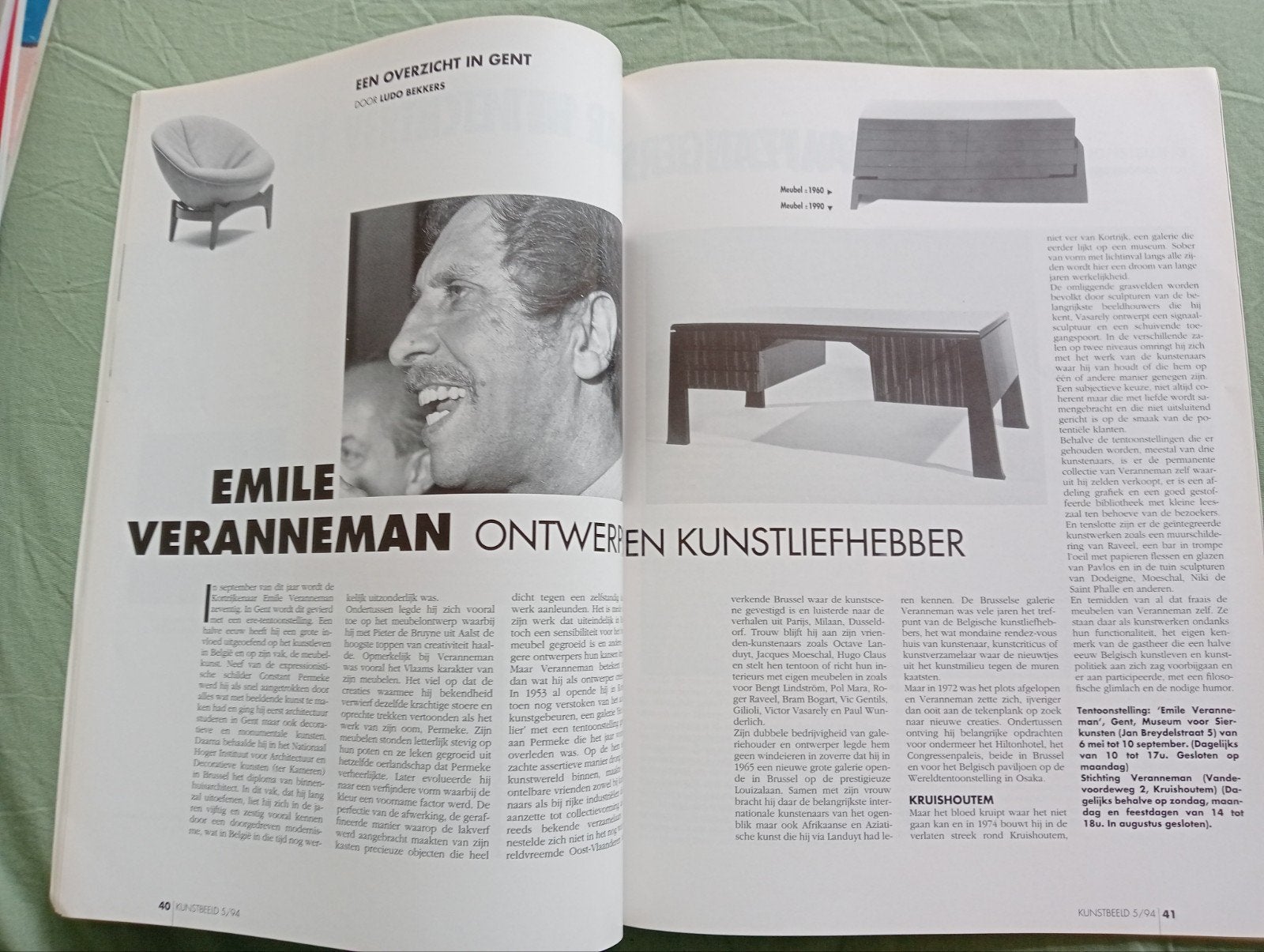 Kunstbeeld Tijdschrift 5/1994 - Zeer Redelijke Staat, Ophalen of Verzenden, Gelezen, Overige typen