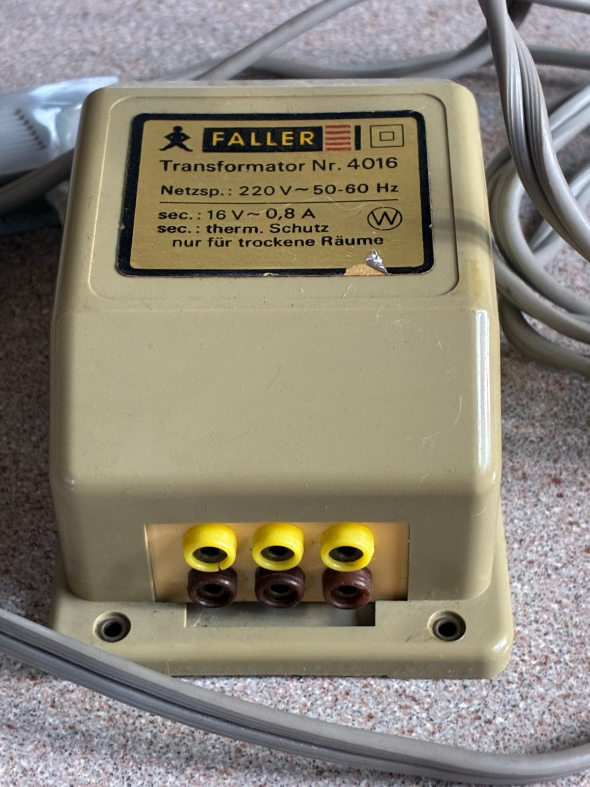 FAller AMS  trafo 4016, Ophalen of Verzenden, Zo goed als nieuw, Elektrisch, Overige merken