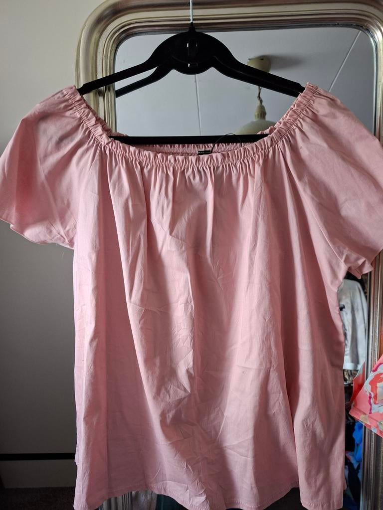 Blouse;Iz Naiz (l/xl)nieuw;GRATIS VERZENDING., Ophalen of Verzenden, Nieuw, Maat 42/44 (L), Korte mouw