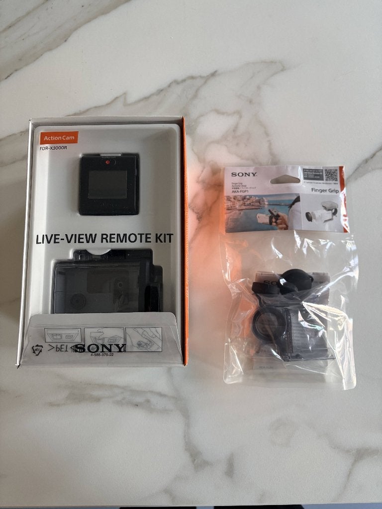 Sony action cam remote kit, Ophalen of Verzenden, Nieuw, Sony