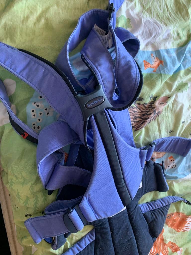 Baby Björn draagzak 8€, Gebruikt, Buik of Rug, Ophalen of Verzenden, Baby Björn