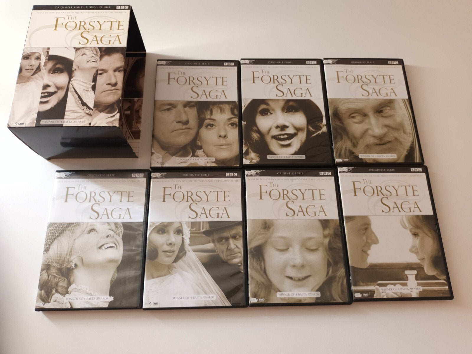 7-dvd box The Forsyte Saga, Vanaf 12 jaar, Verzenden, Zo goed als nieuw, Drama