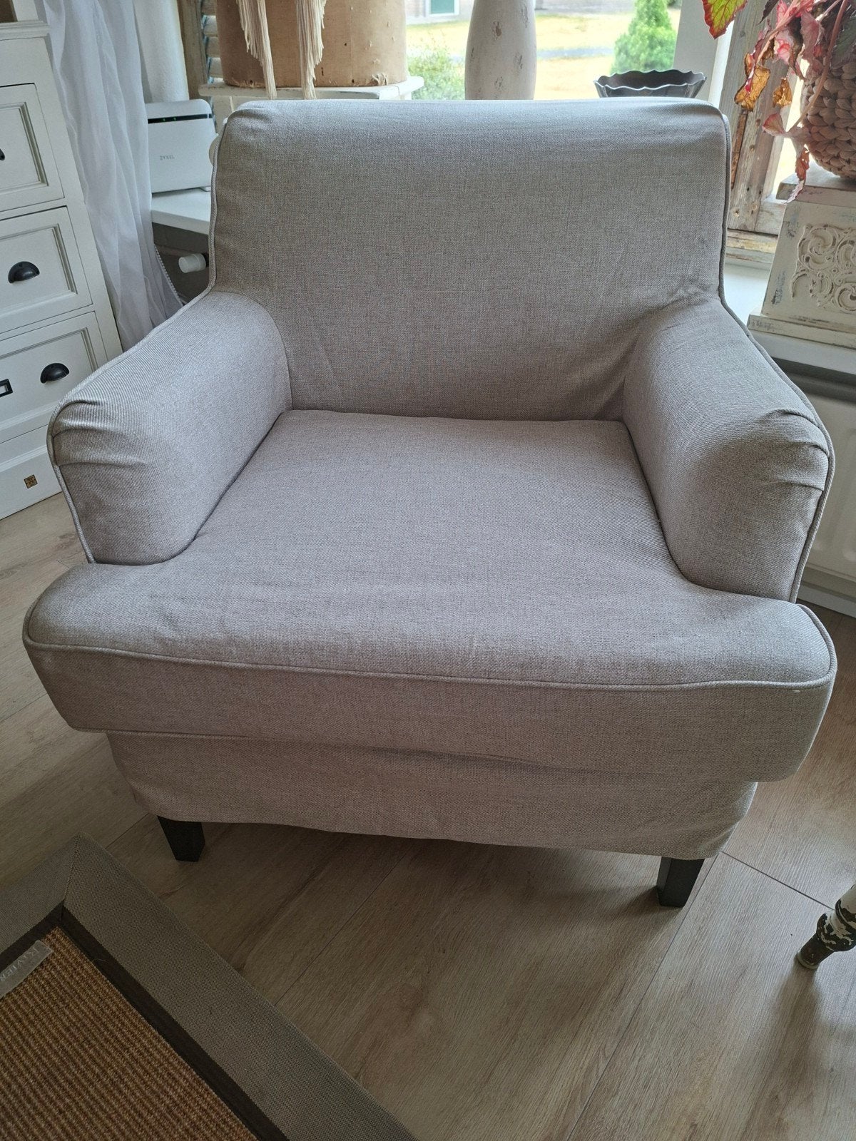ikea Rocksjon beige fateuil nieuw, Ophalen, Nieuw