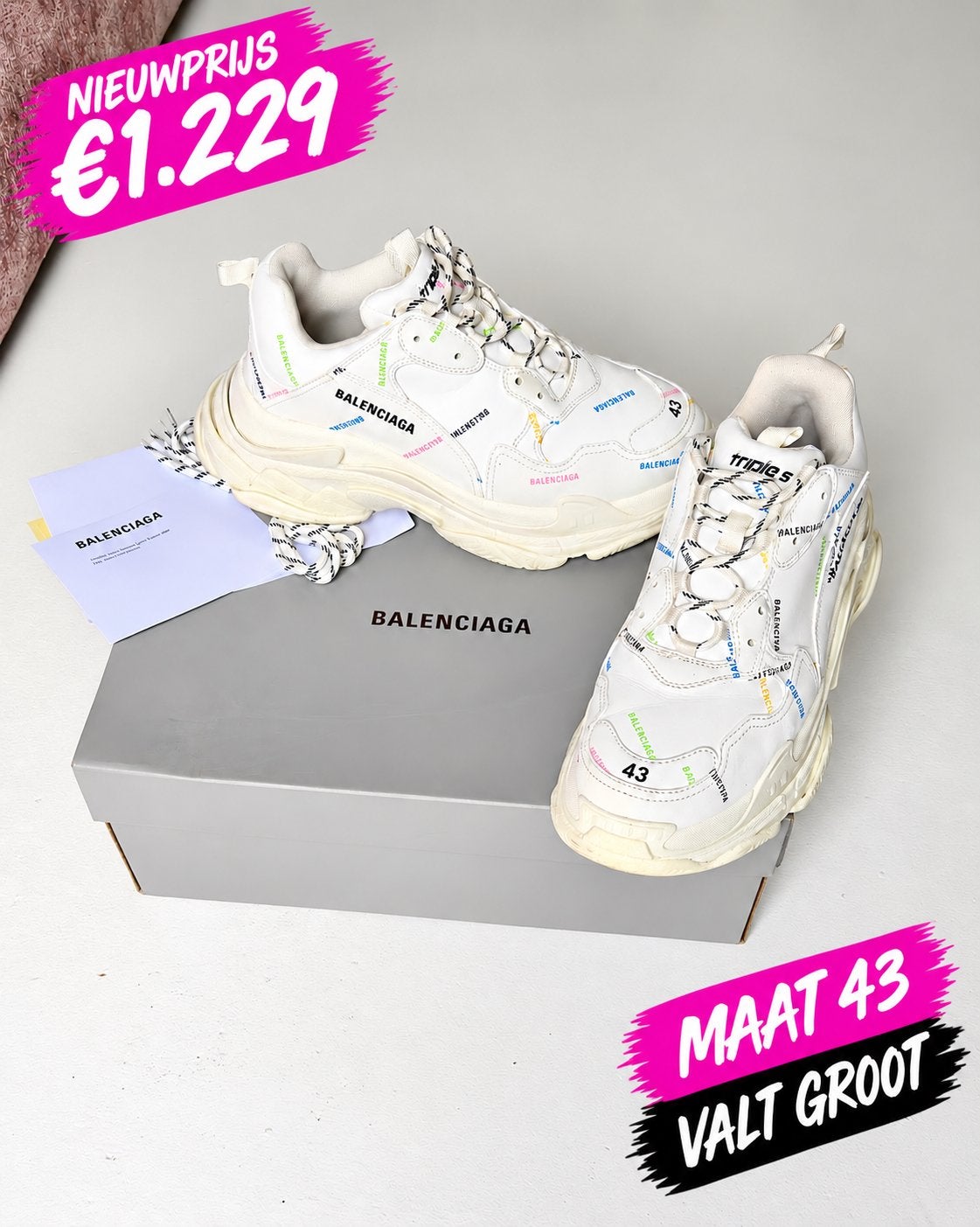 Balenciaga Limited Edition, Ophalen, Schoenen, Zo goed als nieuw, Jongen