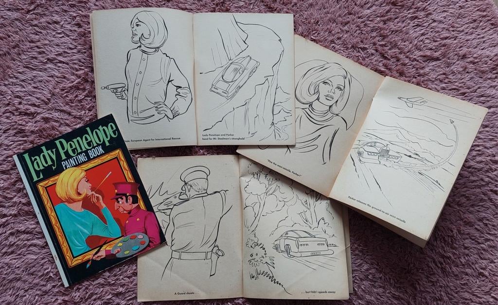 Thunderbirds Lady Penelope Painting Book (kleurboek), Verzamelen, Ophalen of Verzenden, Nieuw