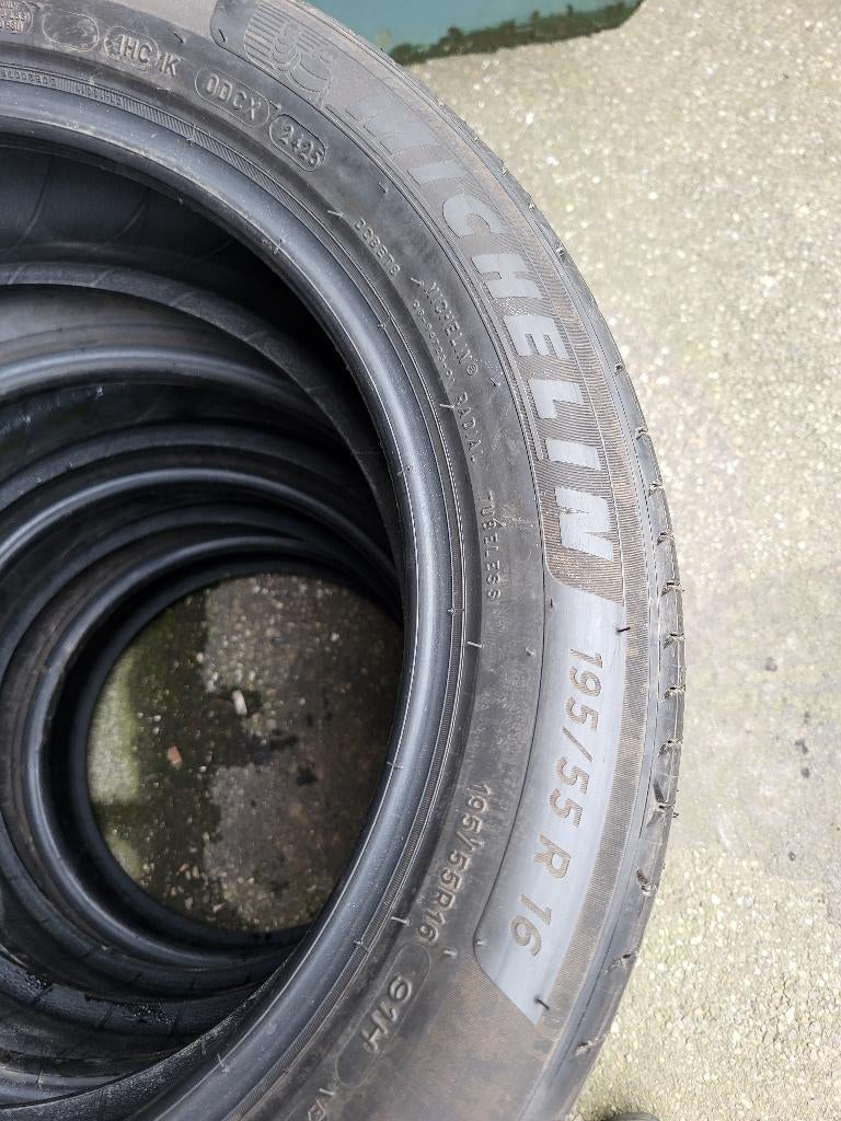 4 x 195/55/16 Michelin E-primacy Nieuw 350,- Incl montage !, Auto-onderdelen, Banden en Velgen, 16 inch, Nieuw, Michelin France