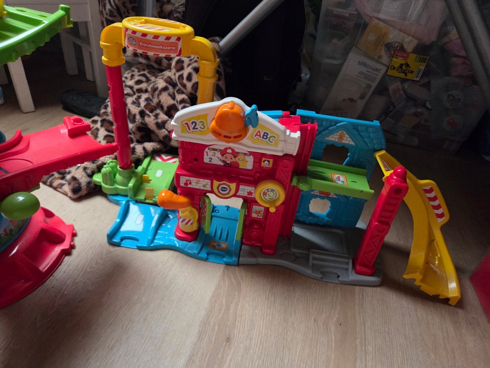 grote set toettoet, Ophalen, Gebruikt