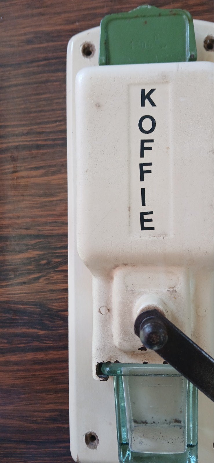 Antieke wandkoffiemolen - Vintage koffie maler, Ophalen