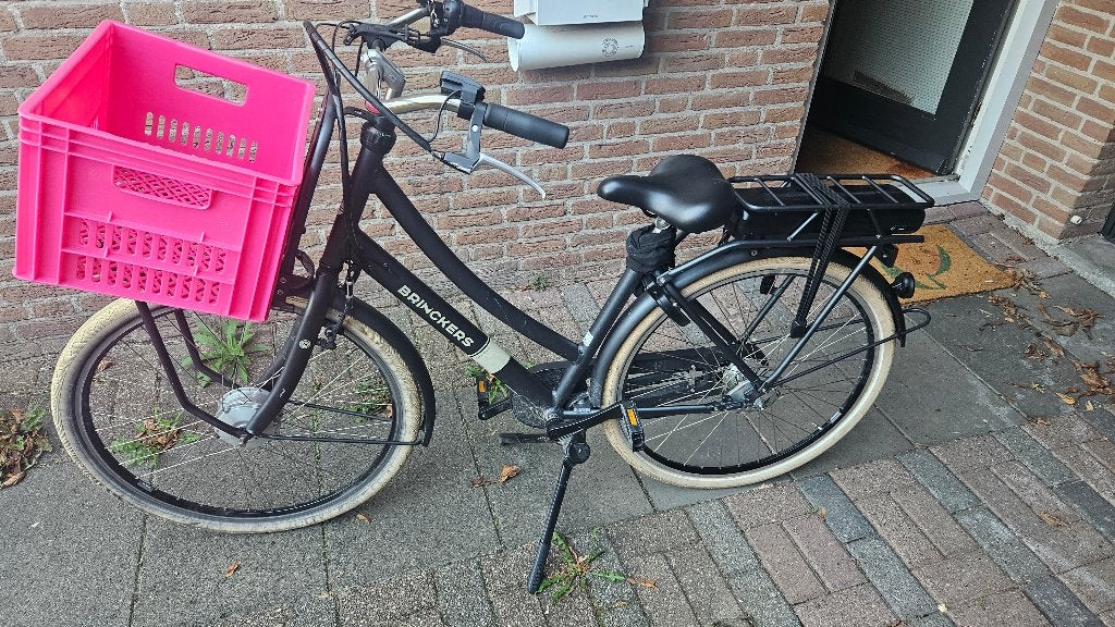Brinckers Transport Bike E-Bike – Mat zwart, 51 tot 55 cm, Ophalen, Gebruikt, Brinckers