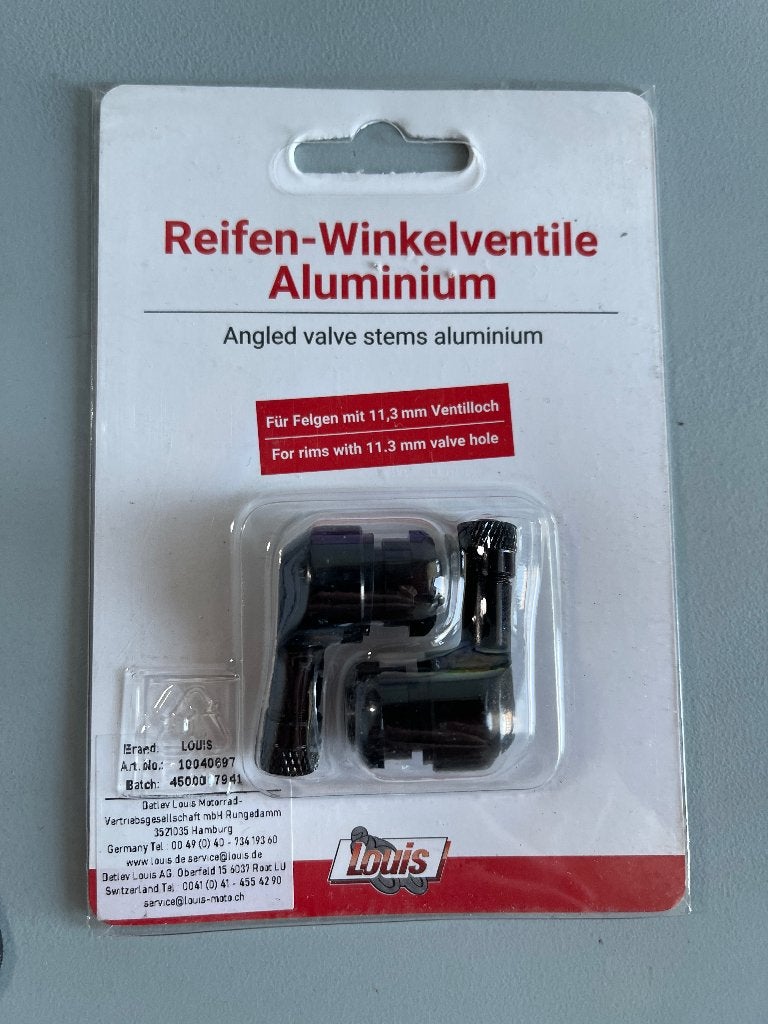 HAAKSE MOTORBANDVENTIELEN ALUMINIUM ZWART, Ophalen of Verzenden