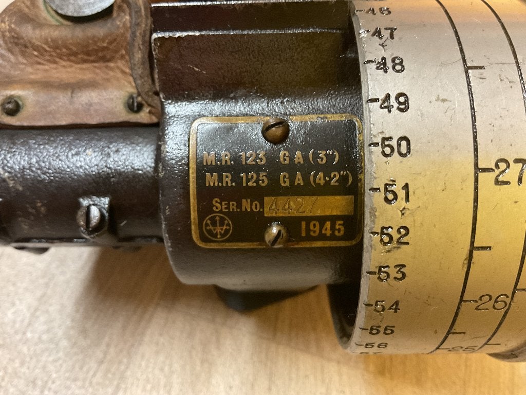 British 3” mortar sight Engels 3 inch mortier richtkijker, Verzamelen, Ophalen of Verzenden, Landmacht, Engeland
