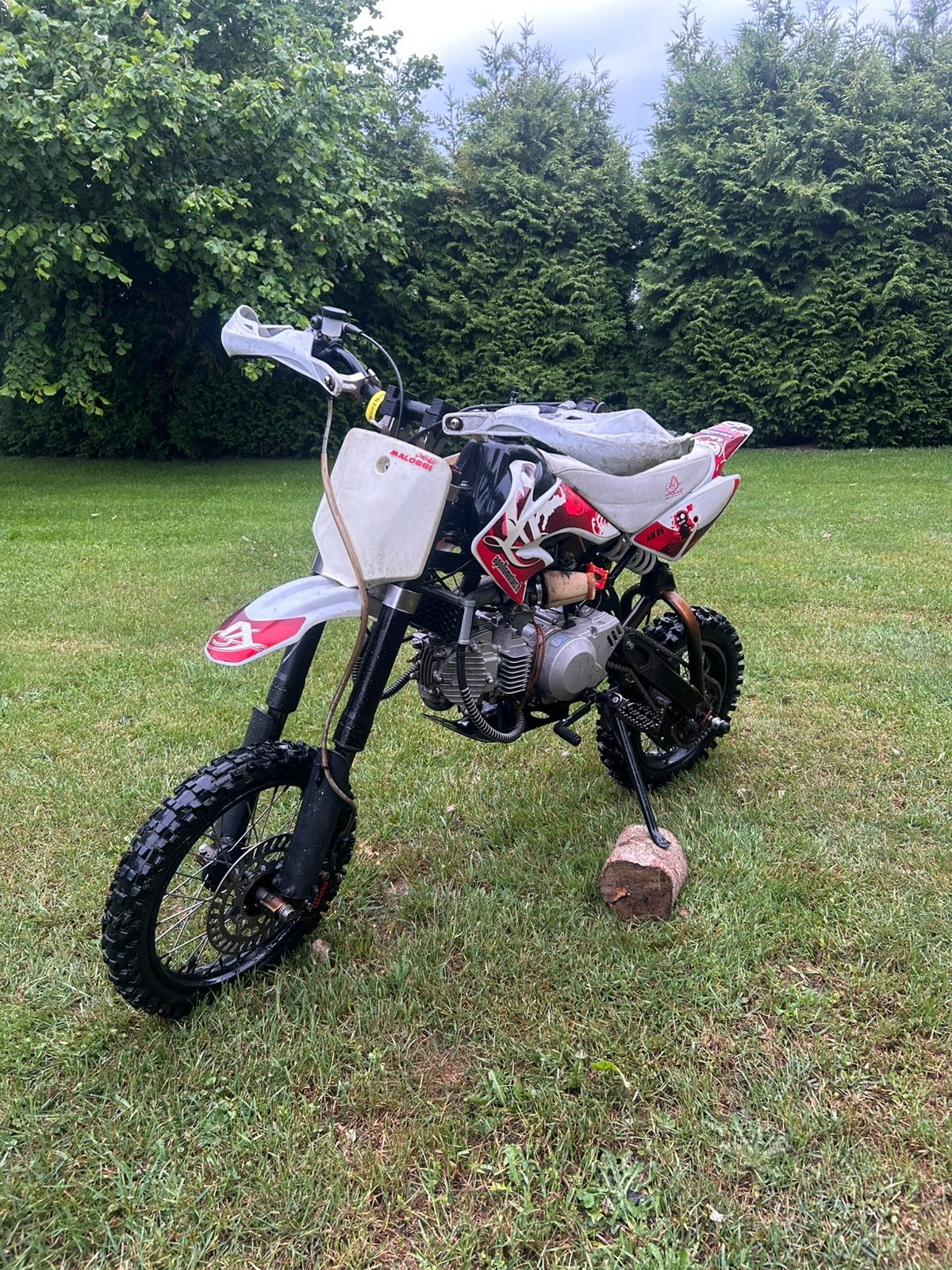 Apollo AM-D6/ DB-007 pitbike mini crosser, Ophalen, 160 cc, Schijfrem, Pitbike