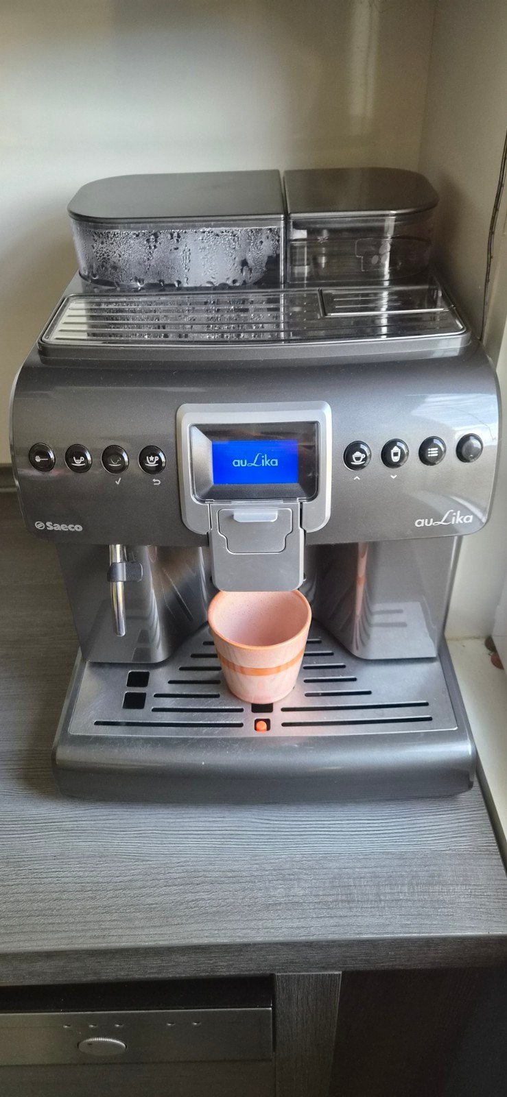 Saeco Aulika Evo Top High Speed Cappuccino Koffiemachine, Ophalen, 10 kopjes of meer, Koffiemachine, Koffiebonen