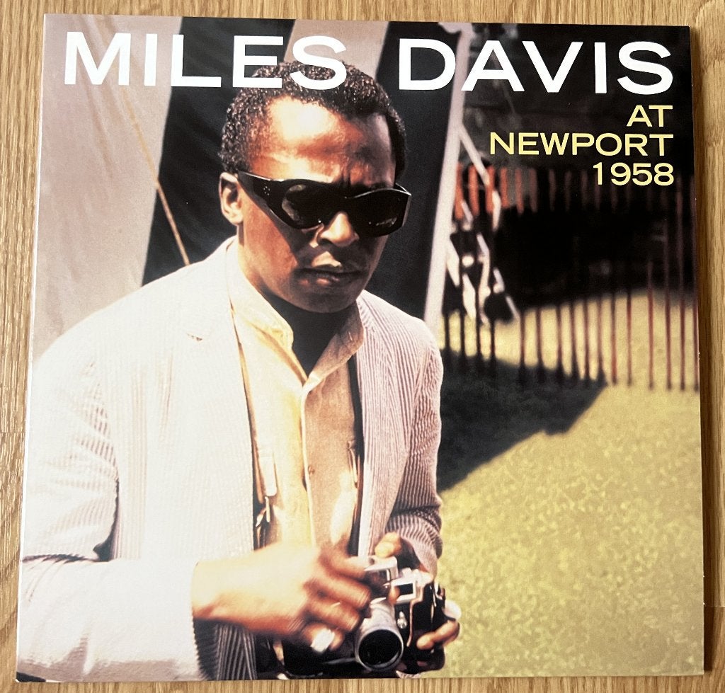 LP Miles Davis – At Newport 1958, Ophalen of Verzenden, Zo goed als nieuw, 12 inch, Jazz