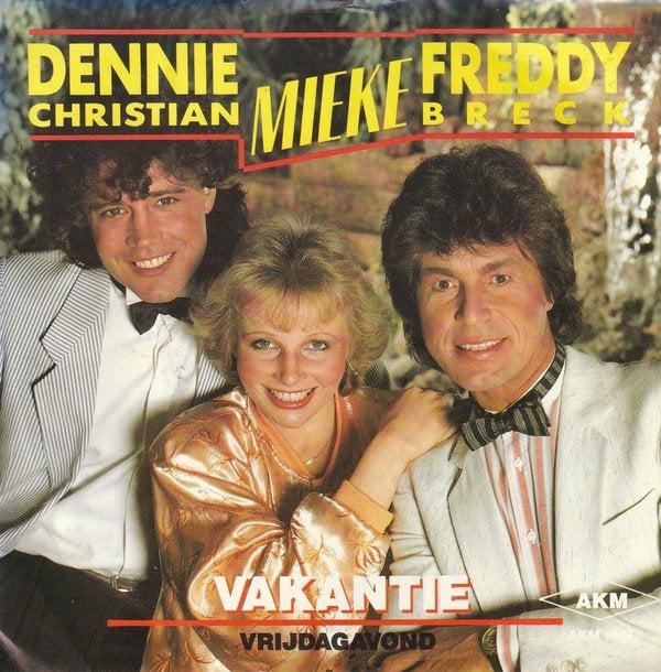 Dennie Christian, Mieke, Freddy Breck ‎  Vakantie  lp, 7 inch, Ophalen of Verzenden, Zo goed als nieuw, EP
