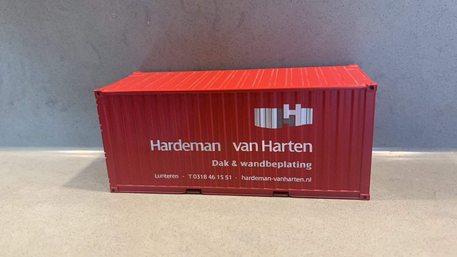 WSI container, hardeman van harten 20ft, Ophalen of Verzenden, Zo goed als nieuw, Bus of Vrachtwagen, Wsi
