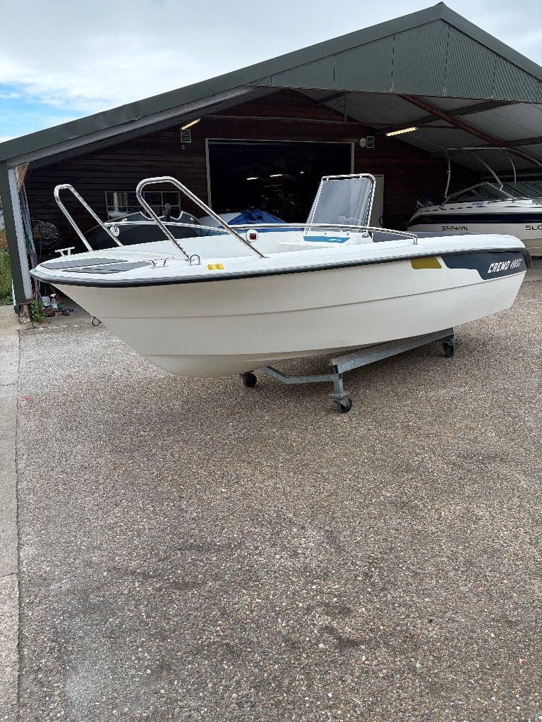 Overjarige Cremo 490 SC  console boot met Suzuki 60 ATL, Watersport en Boten, Vis- en Consoleboten, Nieuw, Overige merken, Met afstandsbediening