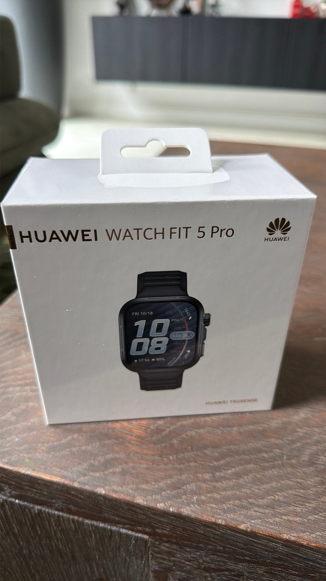 Huawei Watch Fit 5 Pro - Nieuw in doos aankoop bon aanwezig, Ophalen, Hartslag, Nieuw, Zwart