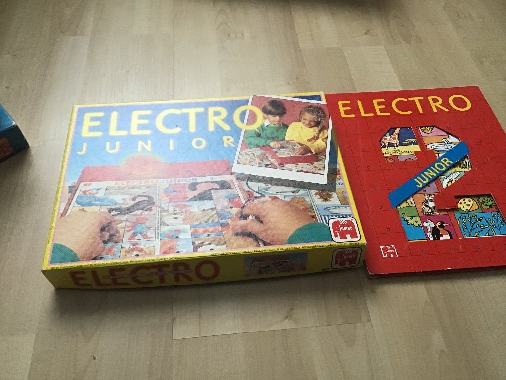 Electro,Raad je Plaatje,Bed met vlooien,Ganzeborden,Puzzel., Een of twee spelers, Ophalen of Verzenden, Gebruikt