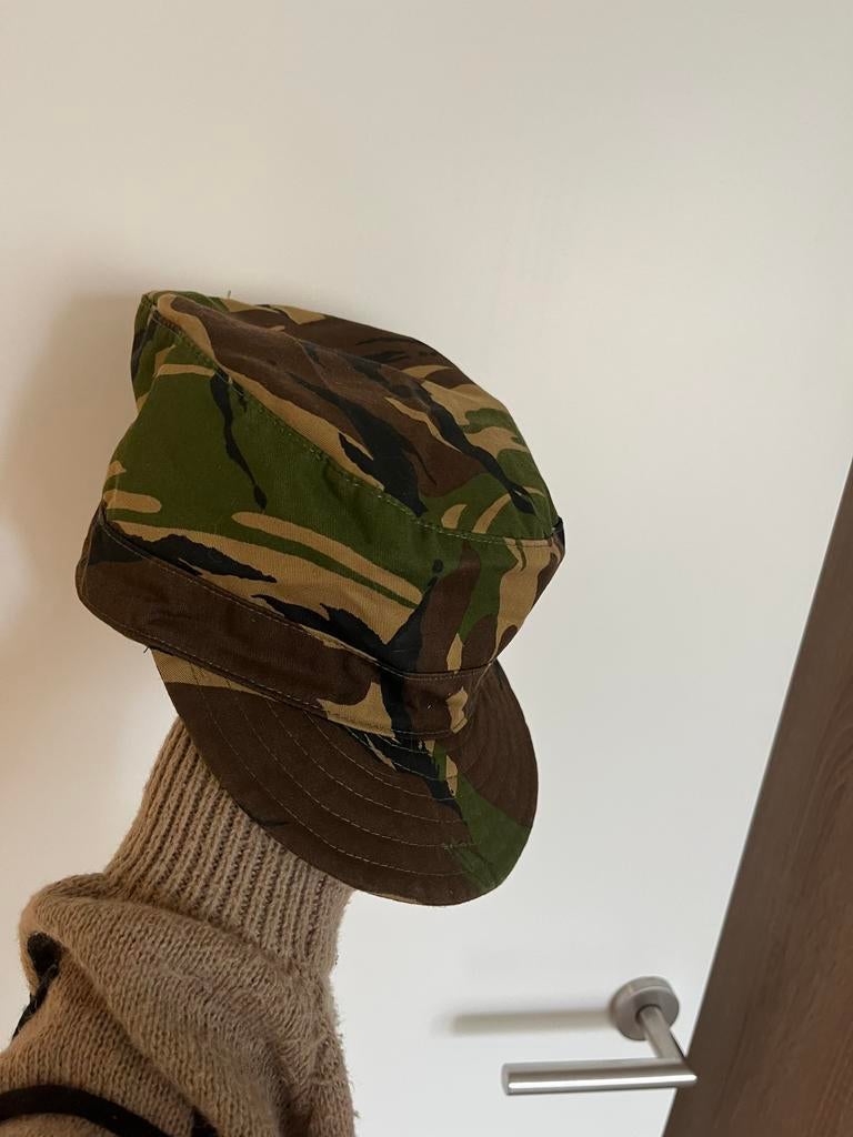 Pet NL leger woodland maat 59, Kleding | Heren, Hoeden en Petten, Ophalen of Verzenden, Zo goed als nieuw, Pet