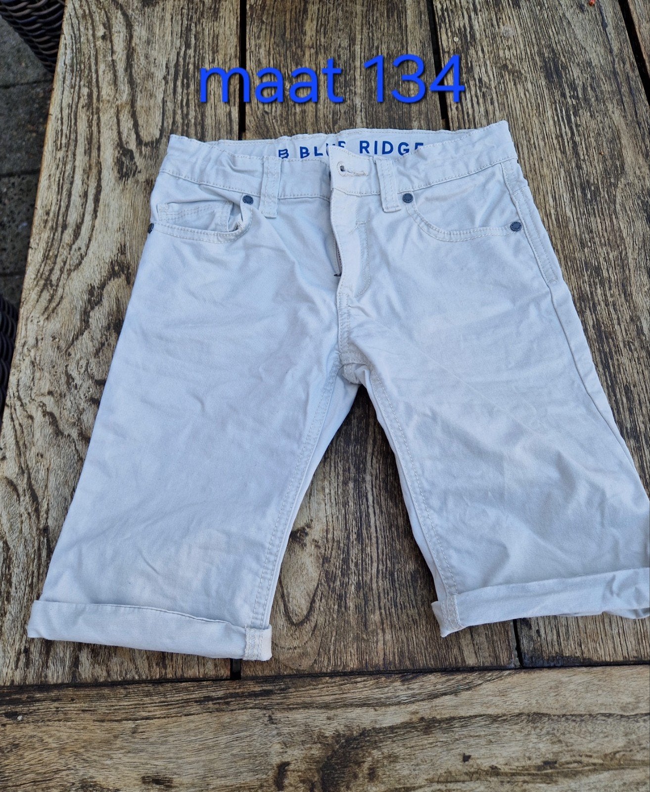 korte broek maat 134 Blue ridge nieuw, Broek, Nieuw, Ophalen of Verzenden, Blue Ridge
