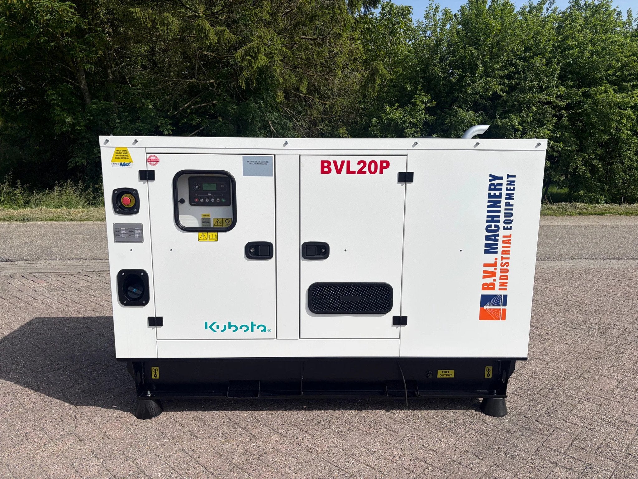 Kubota V2203 20 kVA Mecc Alte aggregaat generatorset