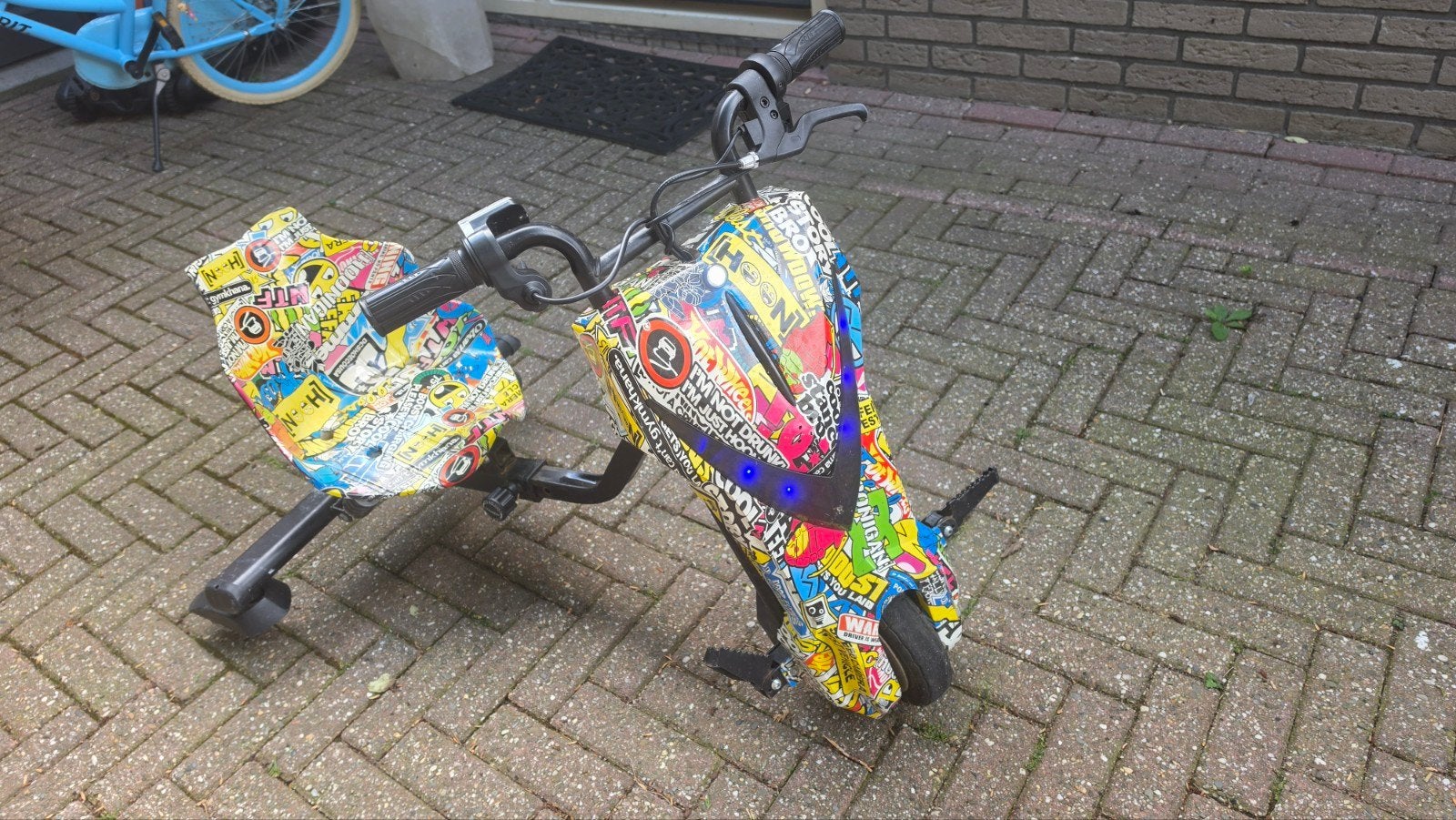 Elektrische Drift Trike met Nieuwe Accu, Ophalen, Gebruikt