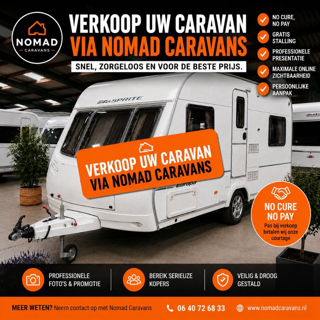 Caravan Verkopen? | Nomad Caravan Makelaardij, Caravans en Kamperen, Caravan Inkoop
