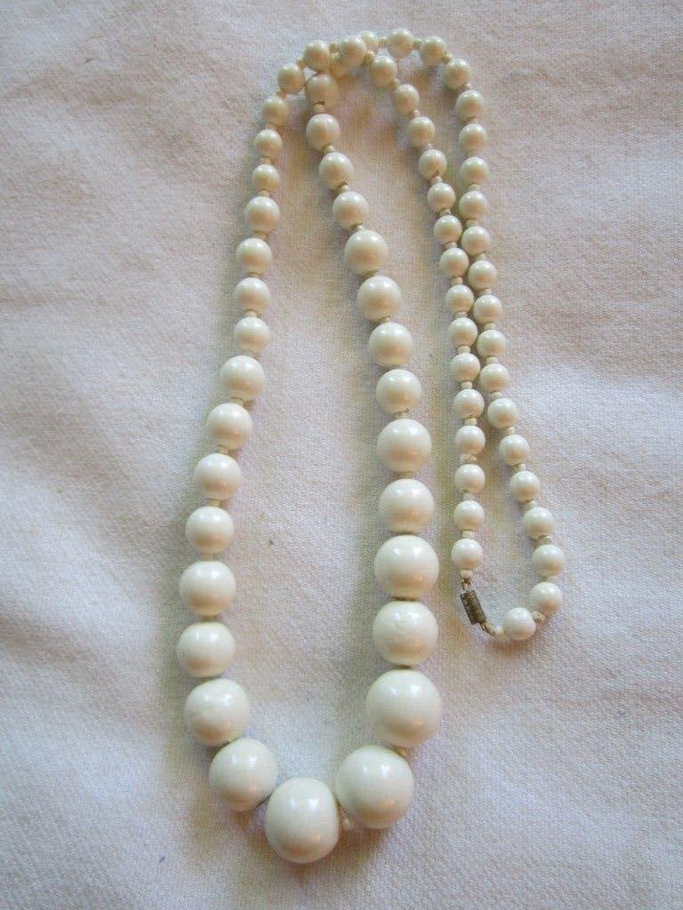 8.   Schitterende oude ketting,   72 cm, Sieraden, Tassen en Uiterlijk, Antieke sieraden, Ophalen, Overige materialen, Ketting