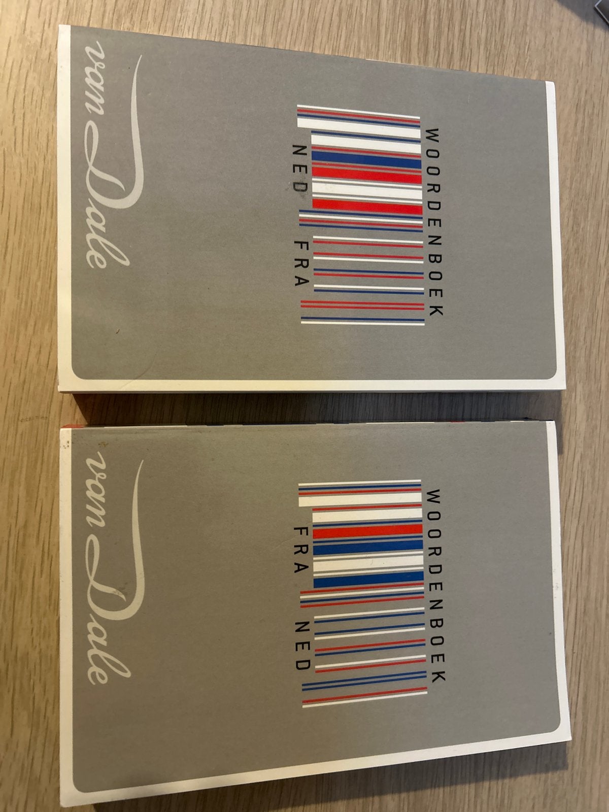 Van Dale Woordenboek Nederlands-Frans & Frans-Nederlands, Ophalen of Verzenden, Gelezen, Van Dale, Nederlands