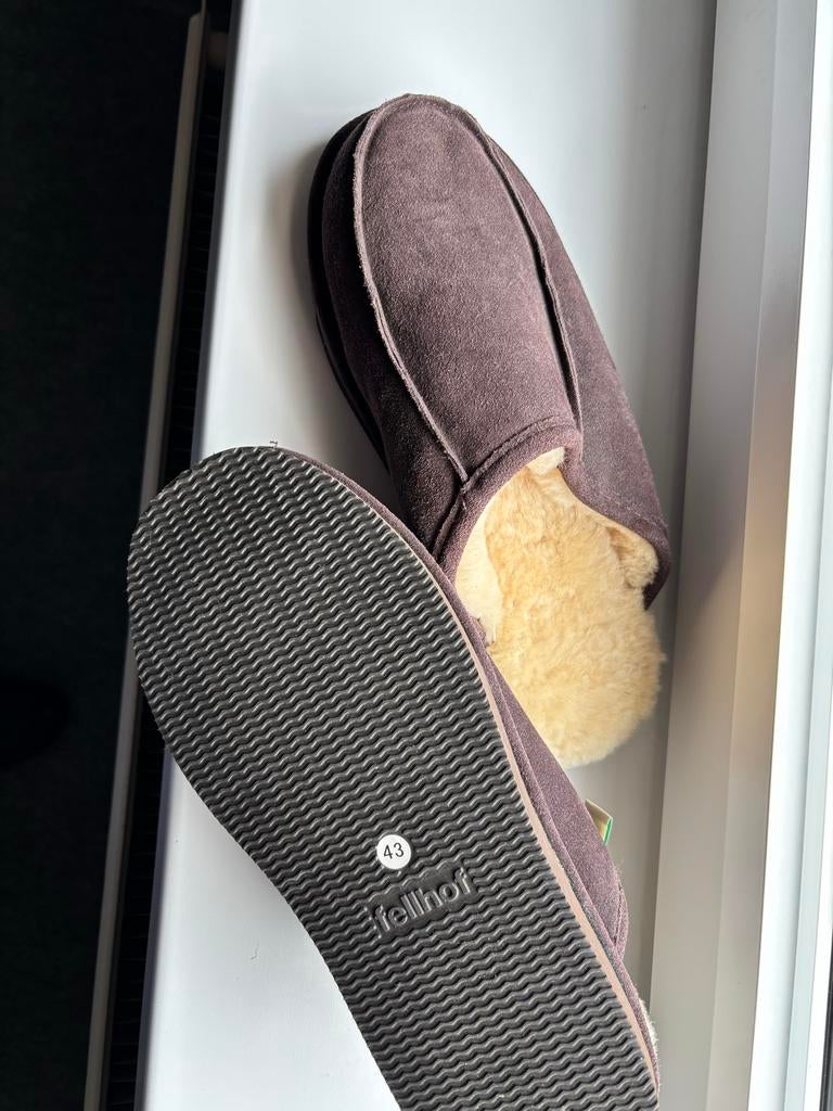 Fellhof Pantoffels - Bruin, Maat 43, Ophalen of Verzenden, Nieuw, Bruin, Pantoffels of Sloffen