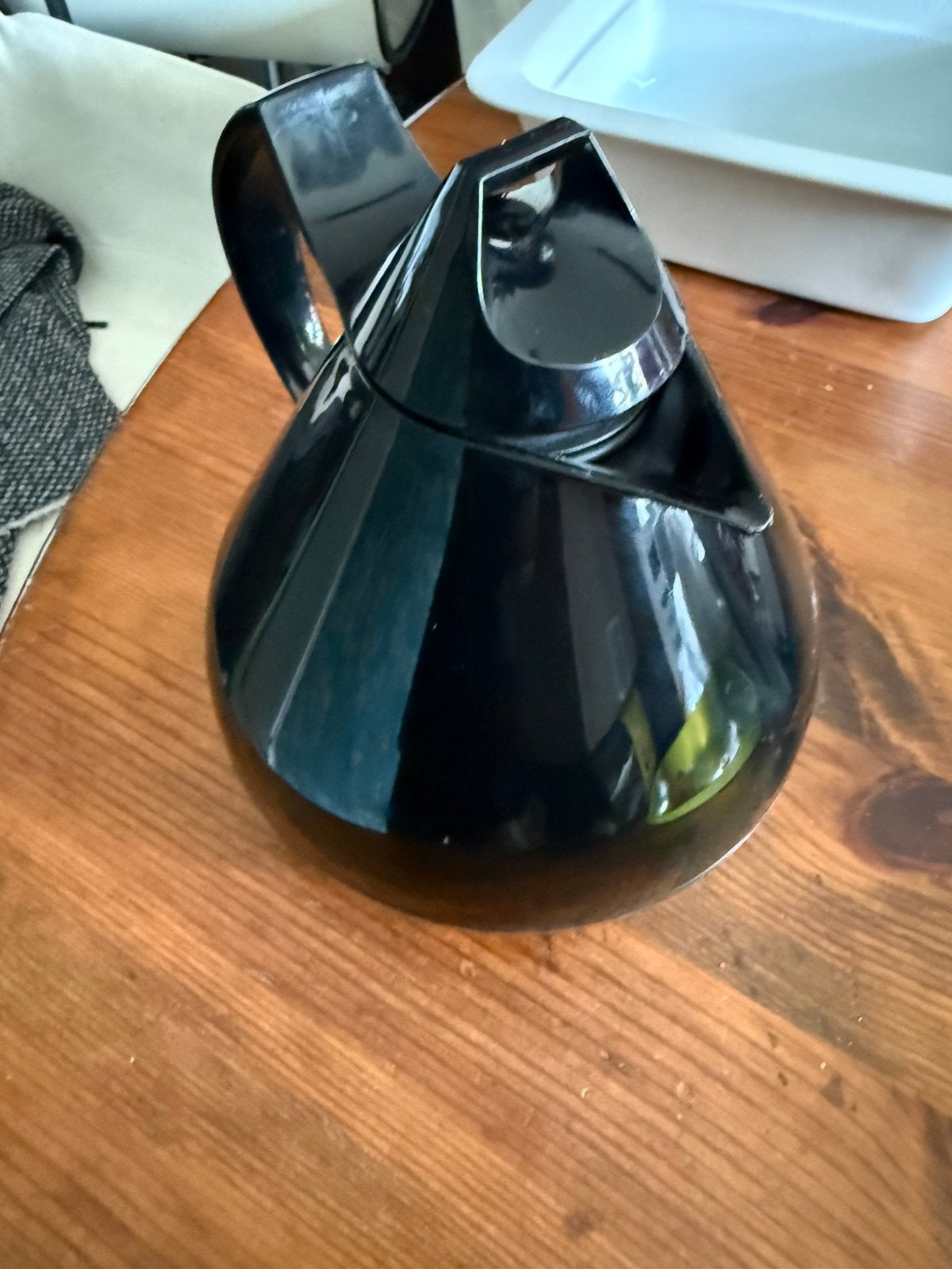 Thermoskan 1 liter, Ophalen, Gebruikt